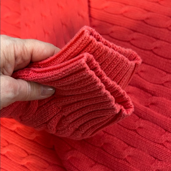 Ralph Lauren Coastal Cotton Cable Knit Sweater - Picture 8 of 11